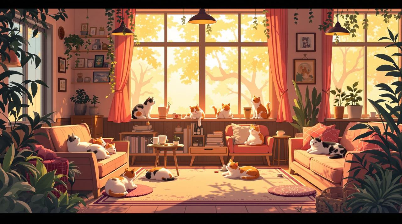短剧在线作品 - 《咖啡店的猫》